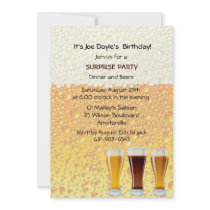 Beer Cheers Invitation