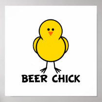 Beer Chick Poster