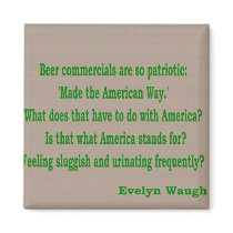 Beer Commercials Magnet
