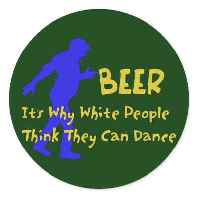 Beer Dancers Sticker by orsobear