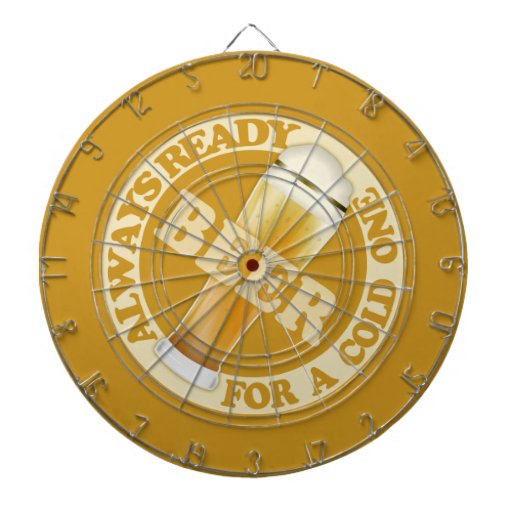 BEER dart board Zazzle