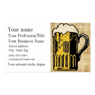 Beer Design Business Card