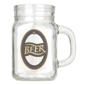 Beer Design Mason Jar