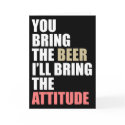 Beer Drinkin' Invite cards