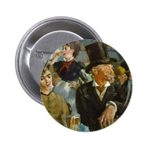 Beer Drinking - Edouard Manet Pins
