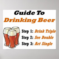 Beer Drinking Full Poster