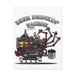 Beer Drinking Machine Postcards