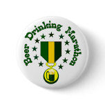 Beer Drinking Marathon Pinback Button