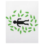 beer drunken icon personalized letterhead