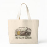 Beer & Football  by Mudge Studios Tote Bags