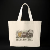 Beer & Football  by Mudge Studios bags