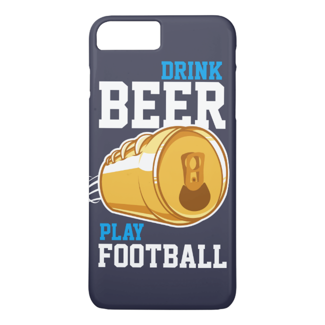Beer & Football iPhone 7 Plus Case
