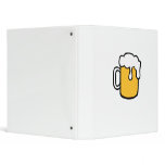 Beer glass binder