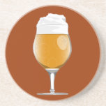 Beer glass coaster