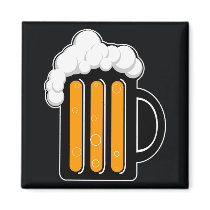 artsprojekt, beer, drink, party, alcohol, beverage, glass, mug, bar, liquor, drunk, magnet, hard drink, Scottish & Newcastle, nipa, Dunston, Tyne and Wear, neutral spirits, john barleycorn, kavakava, Newcastle upon Tyne, hootch, River Tyne, rice beer, Tadcaster, electromagnet, North Yorkshire, kumis, koumiss, inkiness, achromatic color, pulque, ethyl alcohol, rotgut, achromatic colour, people's party, bull moose party, populist party, liberty party, Magnet with custom graphic design
