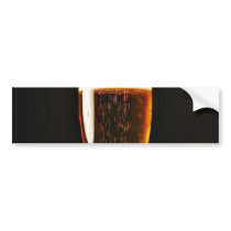 Beer Glasses Bubbles Bumper Sticker