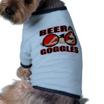 BEER GOGGLES DOG SHIRT