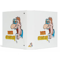 BEER GOGGLES funny drinking design Binders