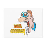 BEER GOGGLES funny drinking design Postcard