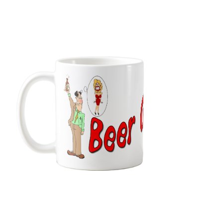 Beer Goggles Mug by ZsTees