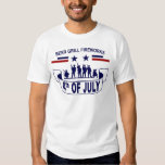 Beer Grill Fireworks HAPPY 4TH JULY T-Shirt '.png