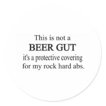 BEER GUT stickers