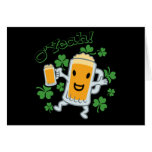 Beer Guy With Beer Greeting Card