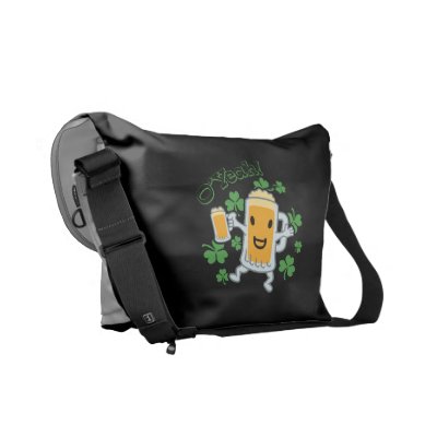 Beer Guy With Beer Commuter Bags by thegutter