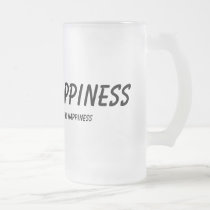 Beer = Happiness mugs
