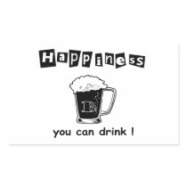 Beer Happiness You can drink ! sticker
