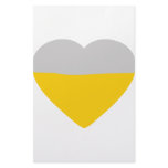 beer heart love stationery design