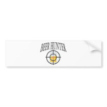 Beer Hunter Bumper Sticker
