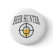 Beer Hunter Pinback Buttons