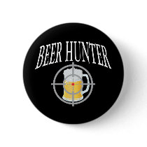 Beer Hunter Pinback Buttons
