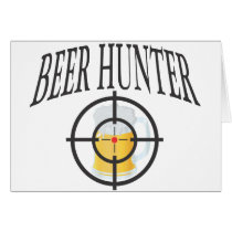 Beer Hunter Greeting Card