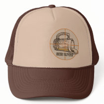 Beer Hunter Drinking Gear Mesh Hats