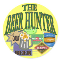 Beer Hunter T-shirts Gifts Sticker