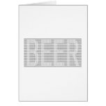 Beer in Binary - ASCII cards