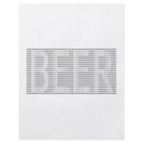 Beer in Binary - ASCII Flyer Design