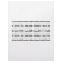 Beer in Binary - ASCII Letterhead