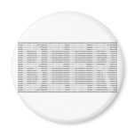 Beer in Binary - ASCII Magnets