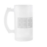 Beer in Binary - ASCII mugs