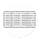 Beer in Binary - ASCII stickers