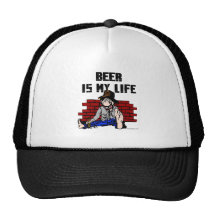 Beer is My Life Hats
