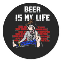 Beer is My Life Stickers stickers