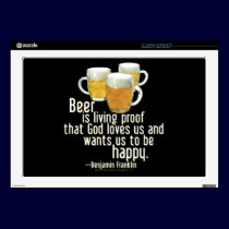 Beer is Proof (Franklin) skins