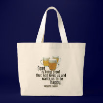 Beer is Proof (Franklin) bags