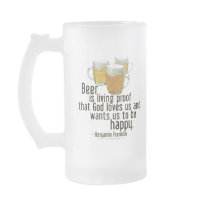 Beer is Proof (Franklin) Mug