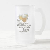 Beer is Proof (Franklin) mugs