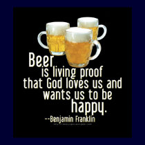 Beer is Proof (Franklin) posters